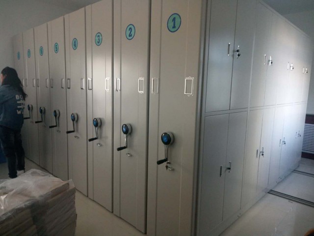 白銀RHMJG-023手動密集柜